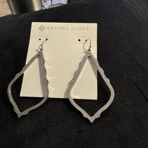 Kendra Scott silver earrings